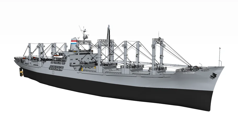 Military Cargo Ship ''Cape Avinof'' (ORIGINAL)