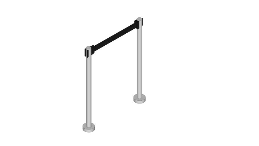 Pedestal organizador de fila