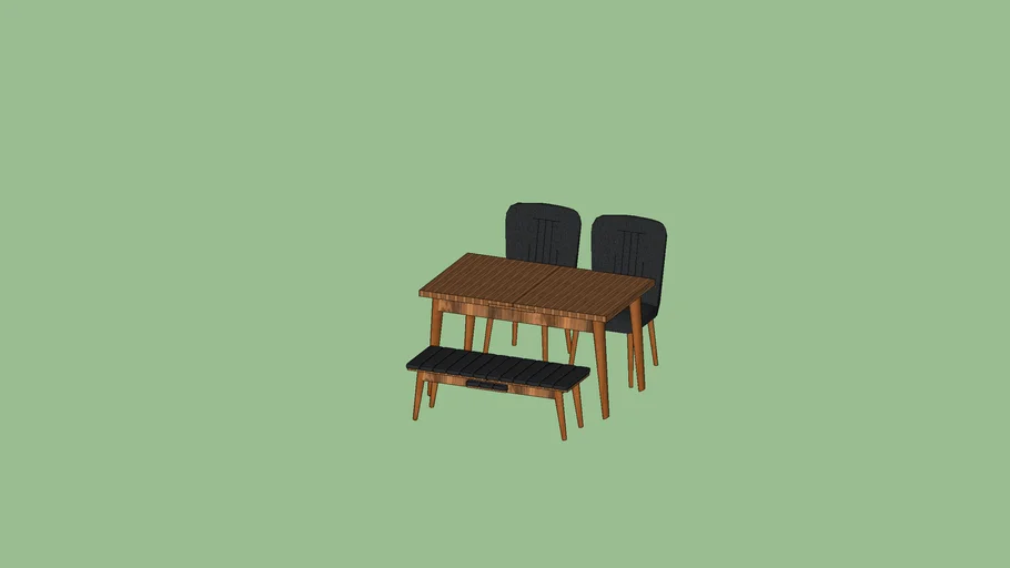 Table and chair