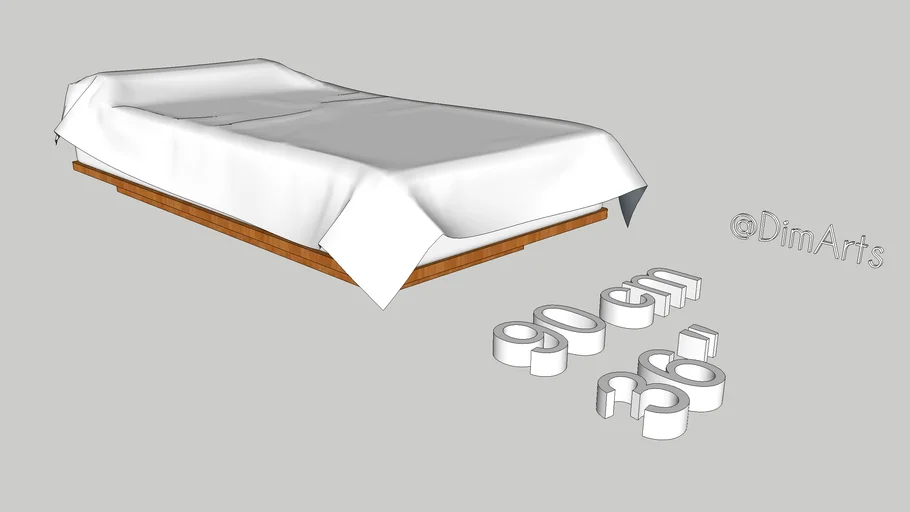 simple bed - cama simple