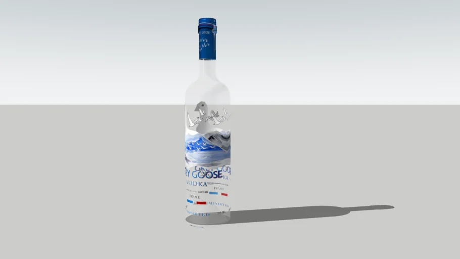 Grey Goose Vodka Bottle