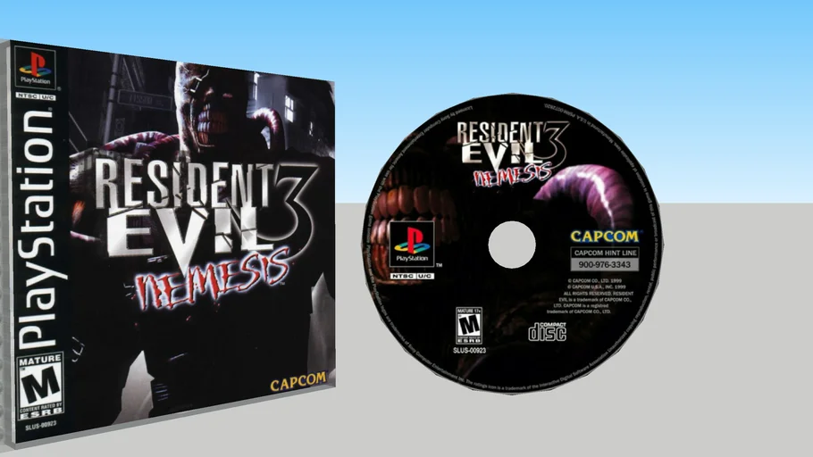 playstation 1 - resident evil 3 nemesis