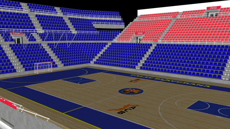 Palau Blaugrana - Interior