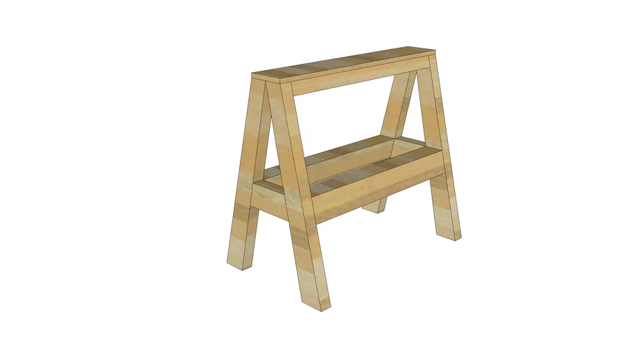 Wooden Carpenters Stool