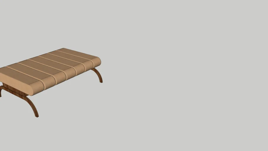Karl Wittmann Pair of ‘Independence’ Benches in Camel Leather