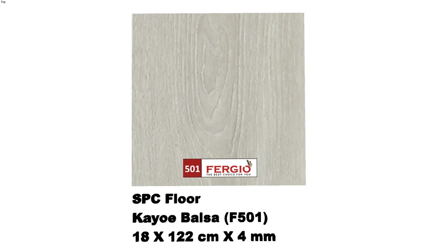 FERGIO SPC Flooring F501 (Kayoe Balsa)