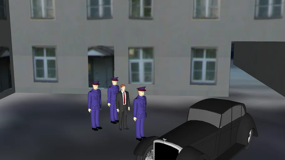The arrest of Central Bank of USSR employees in their apartments in 1930.