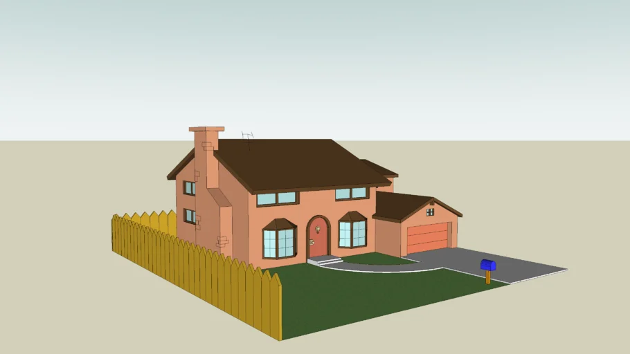 The Simpsons house | 3D Warehouse