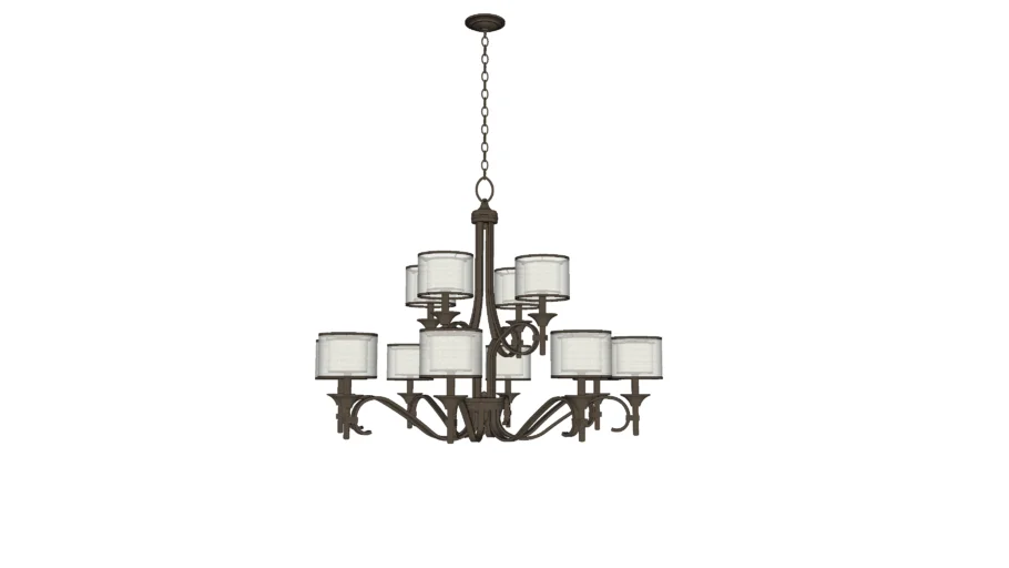 Kichler Lacey Collection 12 light chandelier