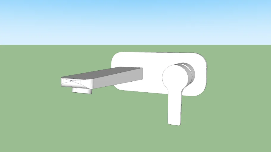 Bergsee Elips - Wall Mounted Faucet