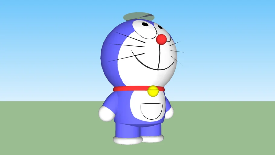 Doraemon with bamboocopter