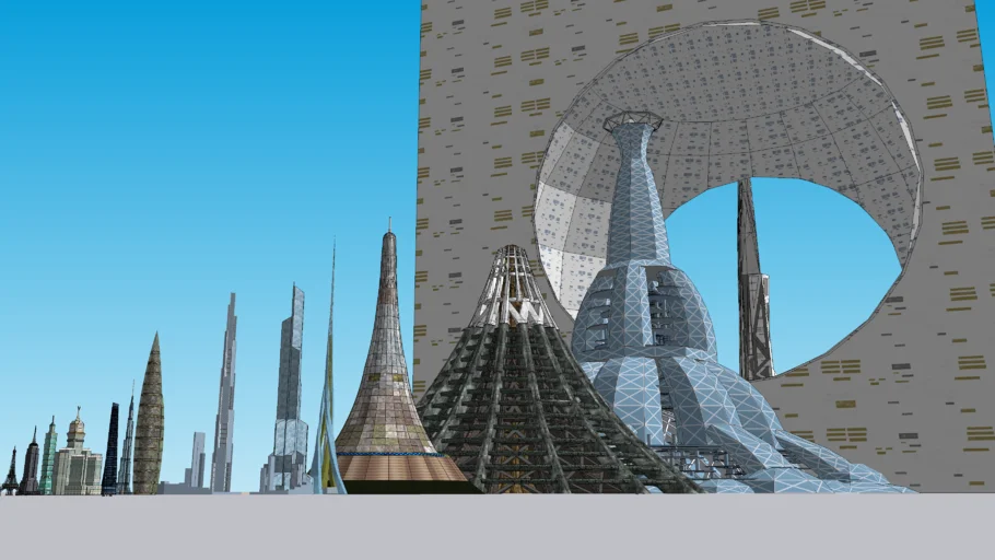Size Comparison tower