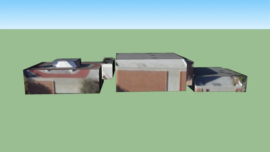 YMCA Building in Los Angeles, CA, USA