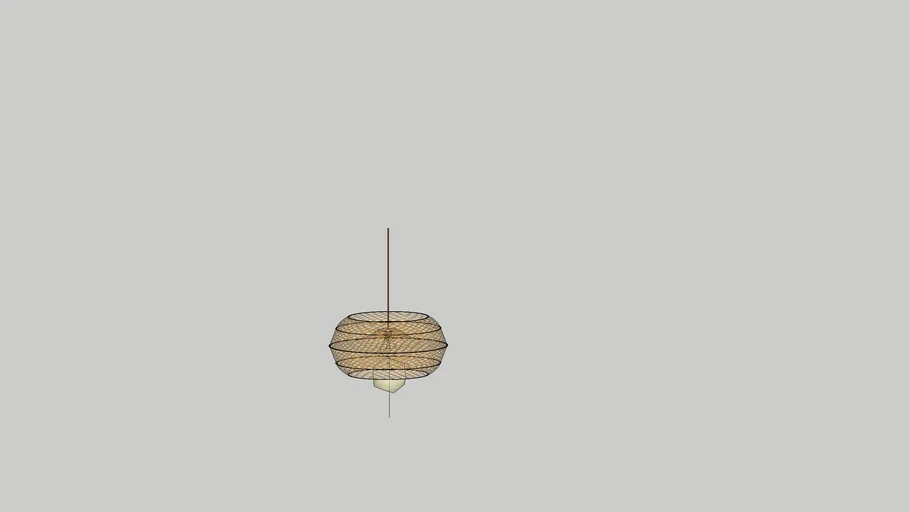 lámpara macramé