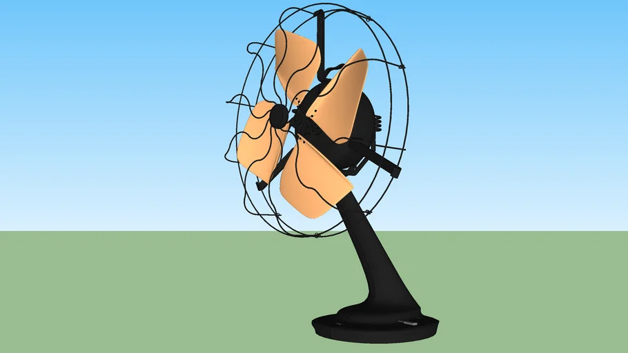 Metal classic fan 
