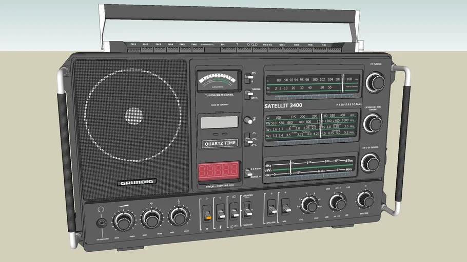 Grundig Satellit 3400 Professional Weltempfänger