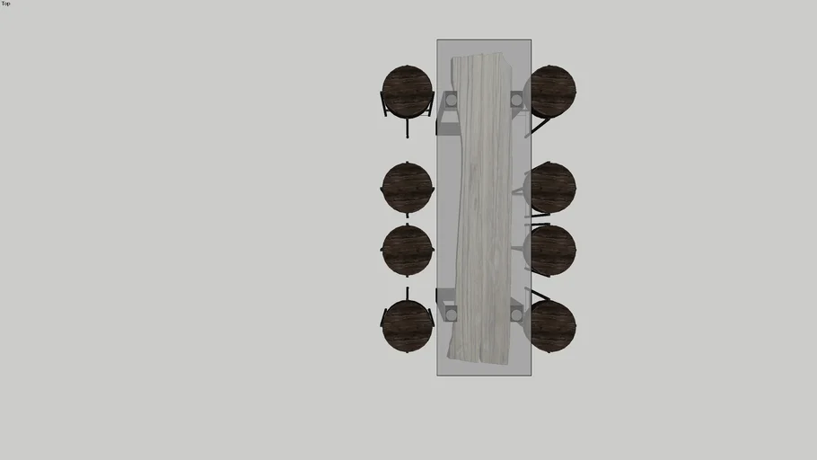 high table and bar stool