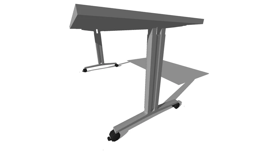 Herman Miller Everywhere Table - Rectangular T-leg height adjustable
