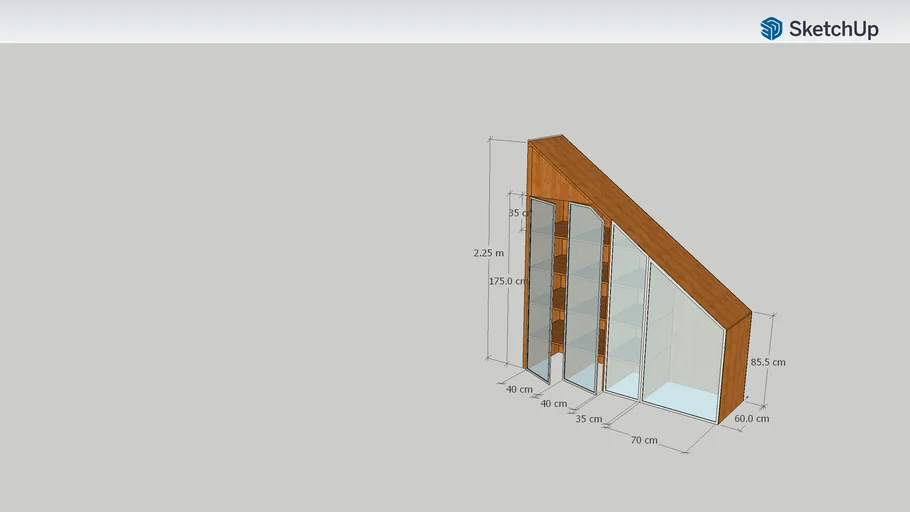 Mueble escaleras