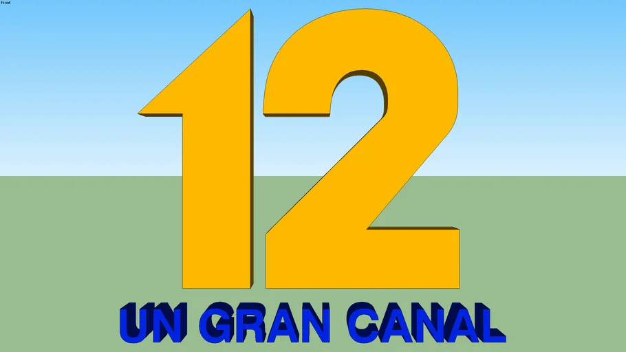 Canal 12 SV logo (1992-1997)