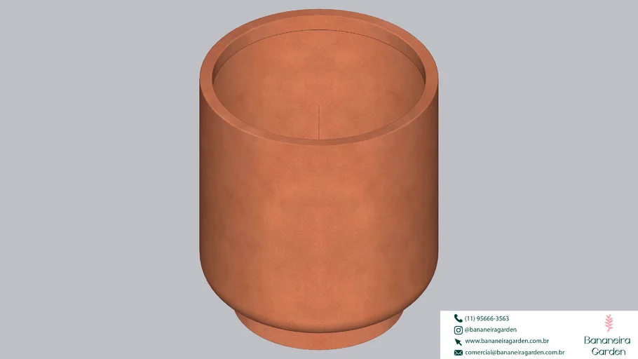 VASO DE PLANTA - CUMBUCA ALTO M