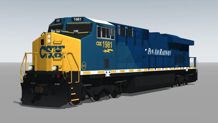 GE ES44AH - Pan Am Railways (CSX Heritage)