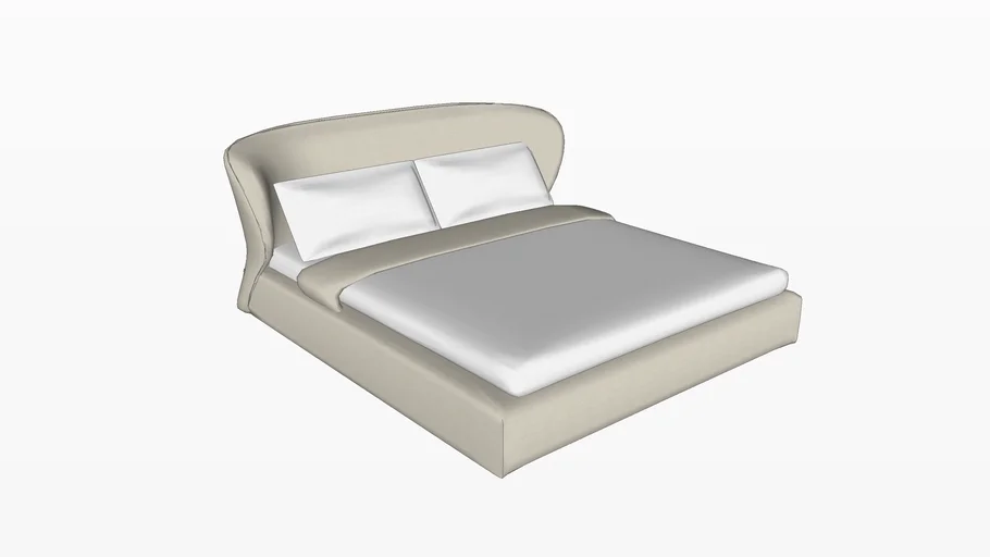 Natuzzi Oasi Bed L015 C04