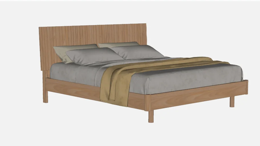 Cama Paris - Madeira Bonita