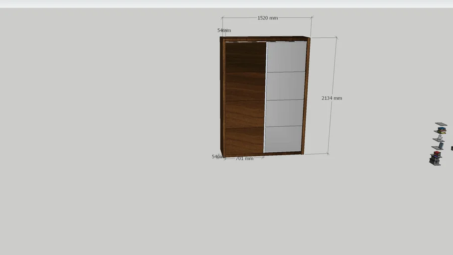 A SLIDING WARDROBE