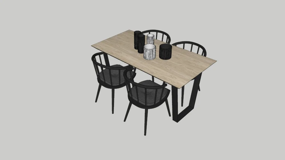 TABLE AND CHAIRS