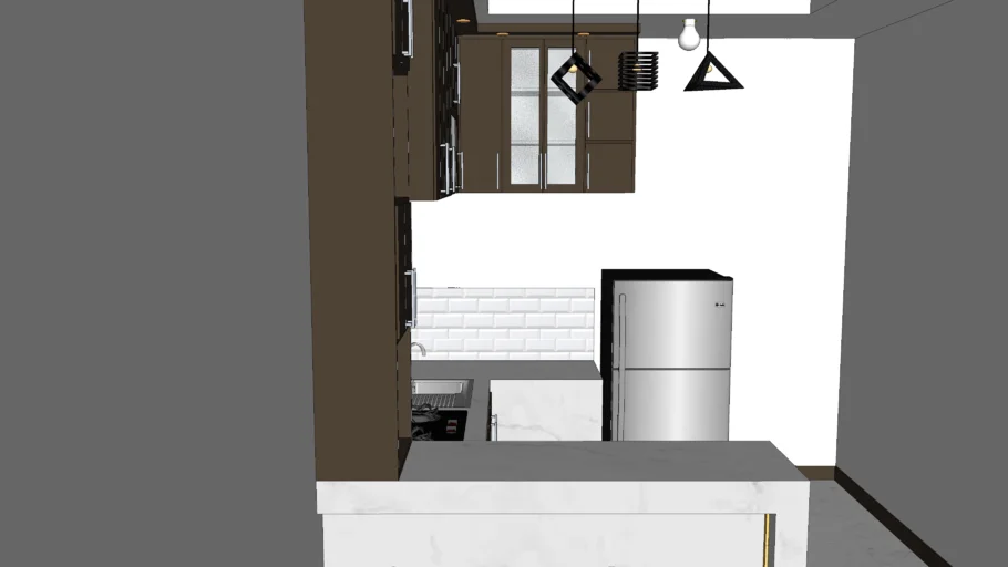 Kitchen Set U-Shaped