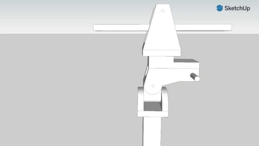 Rotor-head for RC gyroplane