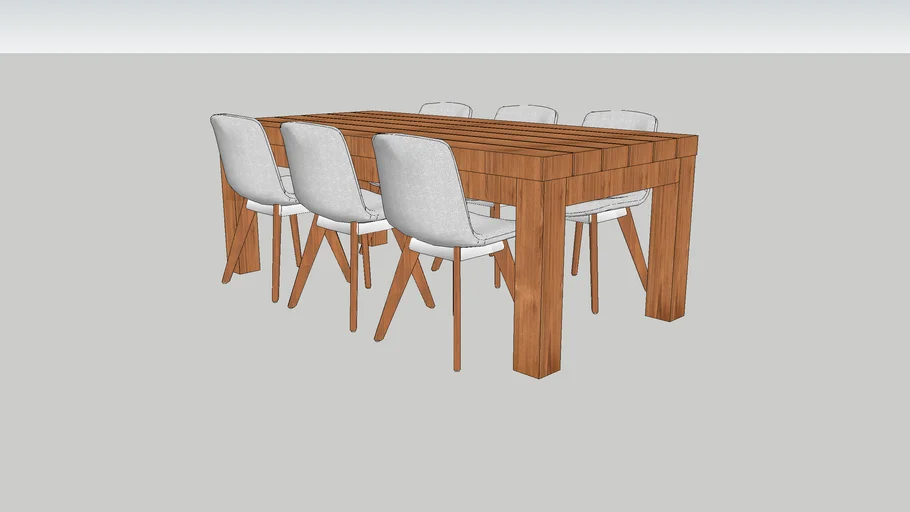 Big garden table