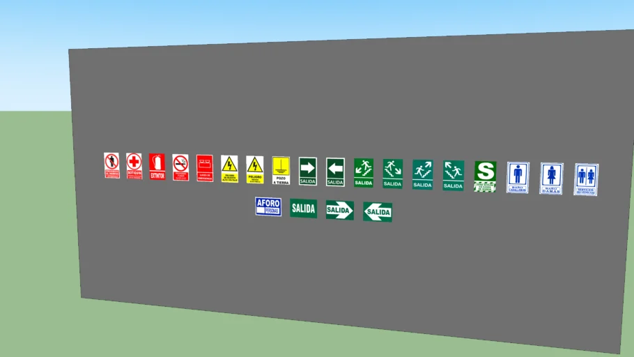 señales de seguridad del Perú