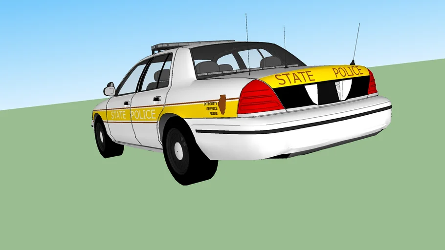 Illinois State Police Ford Crown Victoria