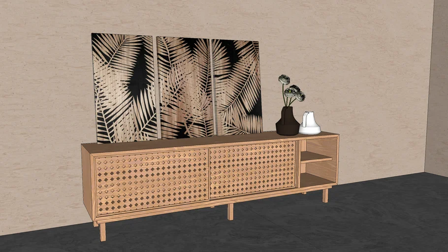 Credenza madera clara