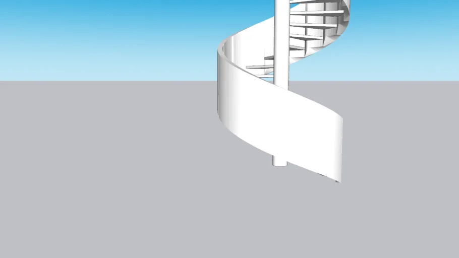 escada caracol - espiral - spiral staircase