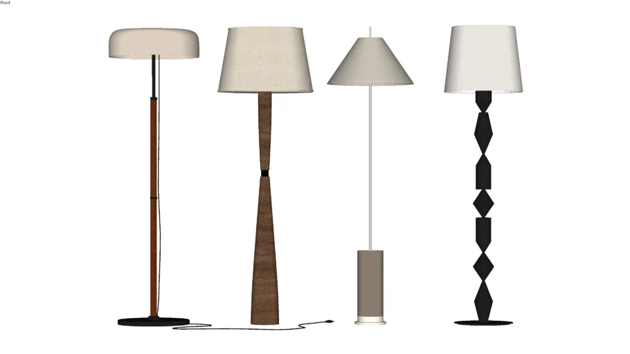 現代落地燈 現代中古風落地燈-Modern Floor Lamp Modern pre-owned style floor lamp