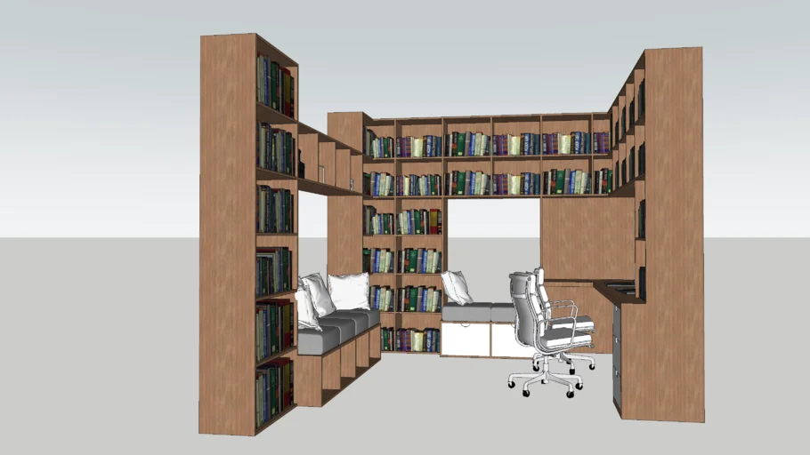 LIBRARY AND STUDY ROOM / BIBLIOTECA Y SALA DE ESTUDIO