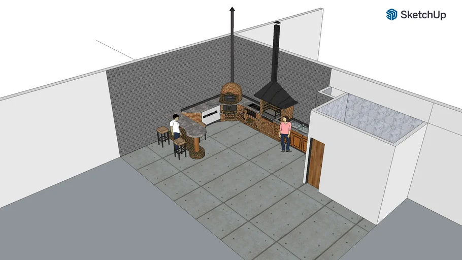 Blanca´s  Outdoor Oven Design