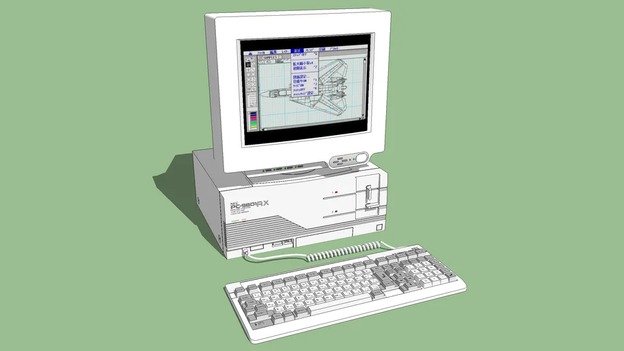 NEC PC-9801RX パーソナルコンピュータジャンク品 Yahoo!オークション - NEC パーソナルコンピューター PC-9801RX 旧型 P