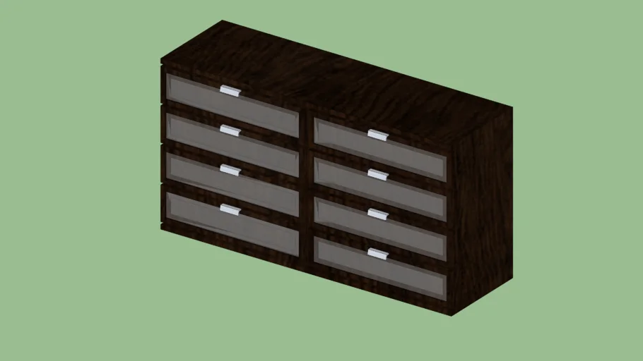 IKEA HOPEN 8-drawer dresser