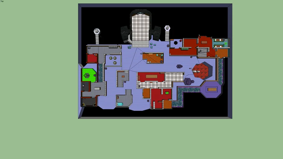 Polus (3rd map from Among Us Game)