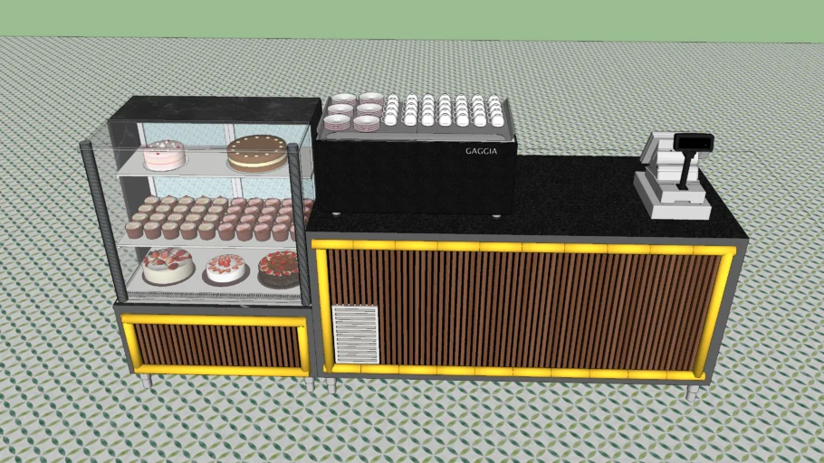 Cafe and Coffee Shop Counter Design
