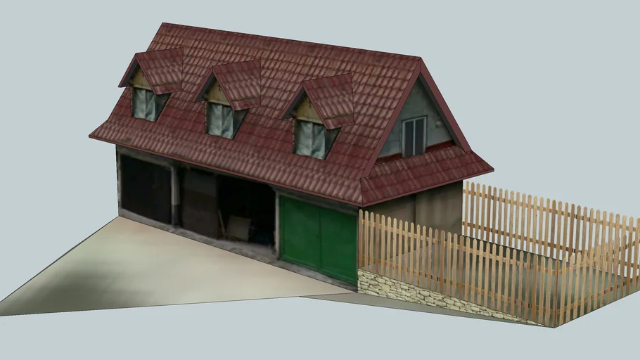 Chata Zverovka - garage