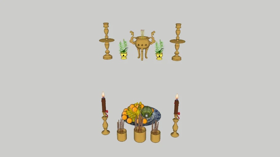 PRAYING DECORATION BUDDHA