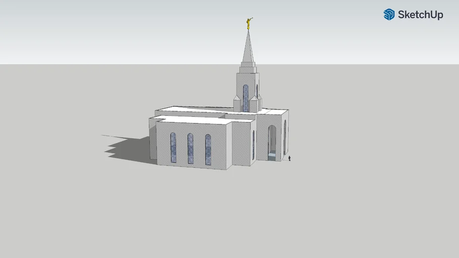 Speculative early design for the Porto Alegre Brazil Temple