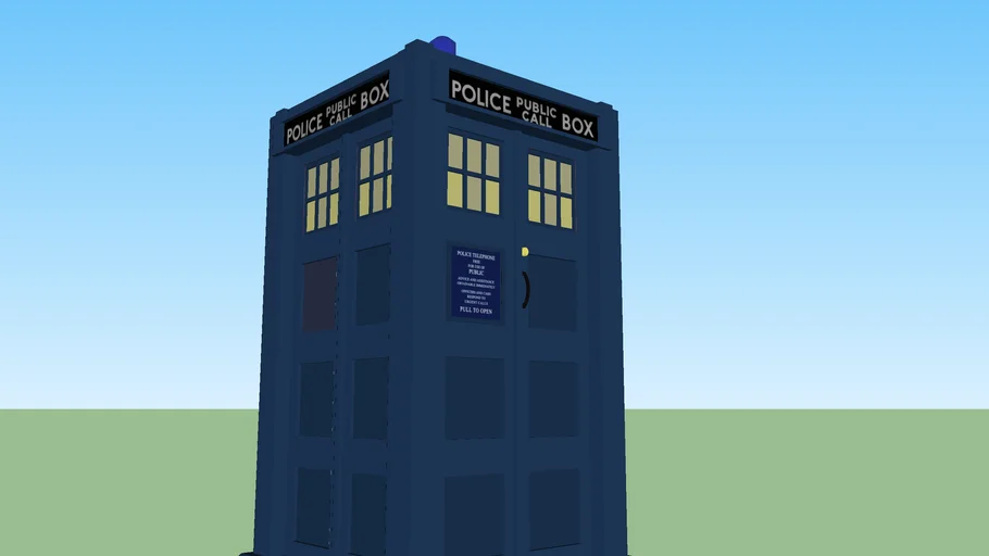 The 4th Doctor's Tardis - Doctor Who