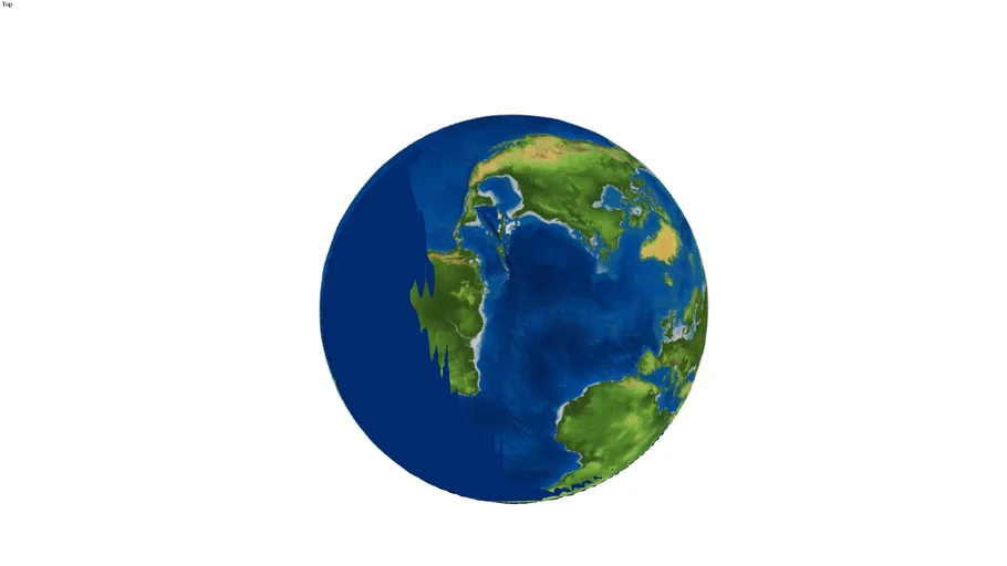 Tapete redondo planeta terra