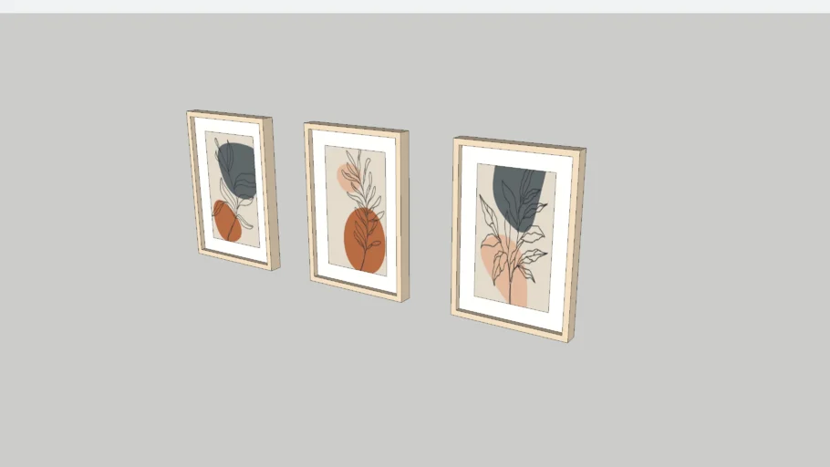 Picture Frame Boho Art